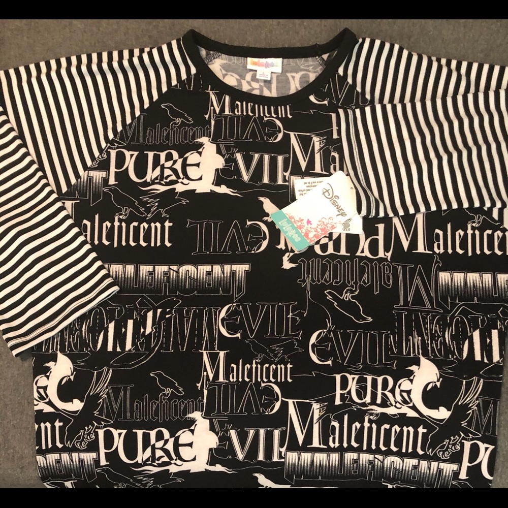 LuLaRoe Disney Villains Randy (3/4 sleeve)